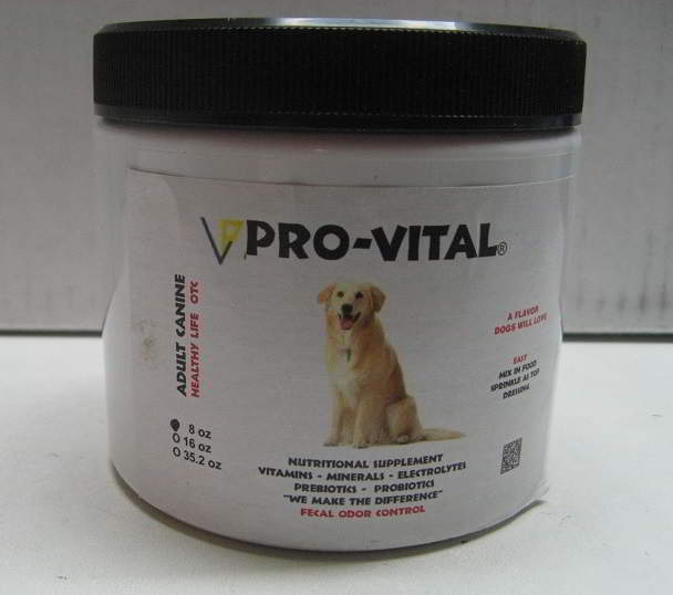 Pro-Vital - Adult Canine Healthy Life Vitamins, Minerals Probiotics for Adult dogs