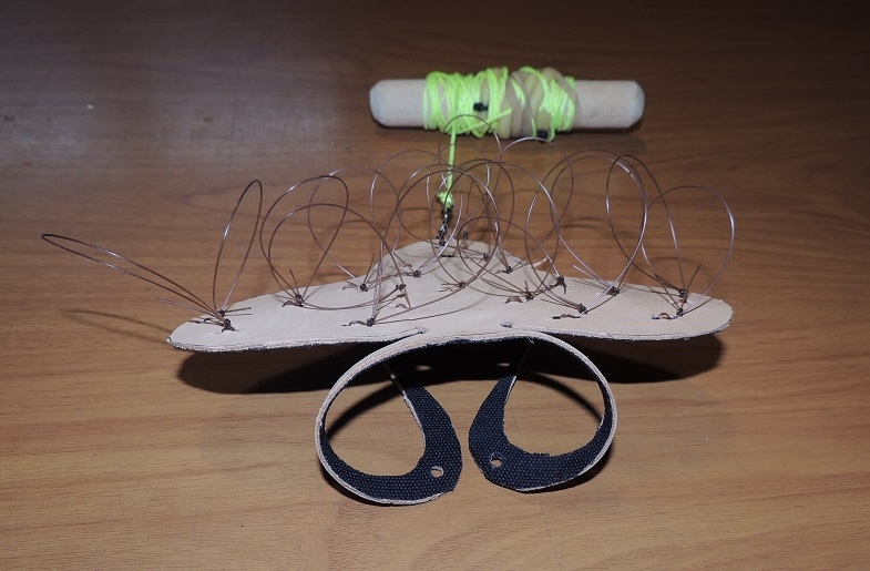 A - NEW LEATHER PIGEON NOOSE HARNESS WITH DRAG LINE