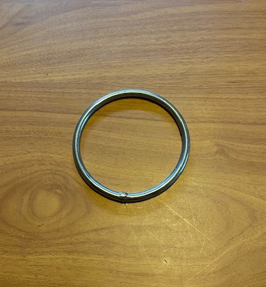 Solid stainless steel Perch Rings, 3 1/2 inch diameter 1/4 inch thickness