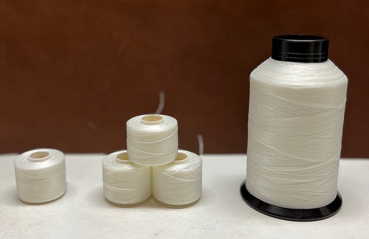 Hood Sewing Supplies, White Braided Nylon SIZE D