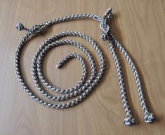 A NEW EIGHT STRAND ROUND BRAIDED EAGLE LEASH SETUP – SWIVEL NOT INCLUDED