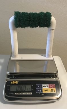 A TOP QUALITY DIGITAL SCALE ALL STAINLESS STEEL 3000gram x 1/2gram good up to 6.9lb