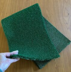 Stadium Astroturf brand artificial turf, Green color long lasting. Priced at $6.85 per Square foot