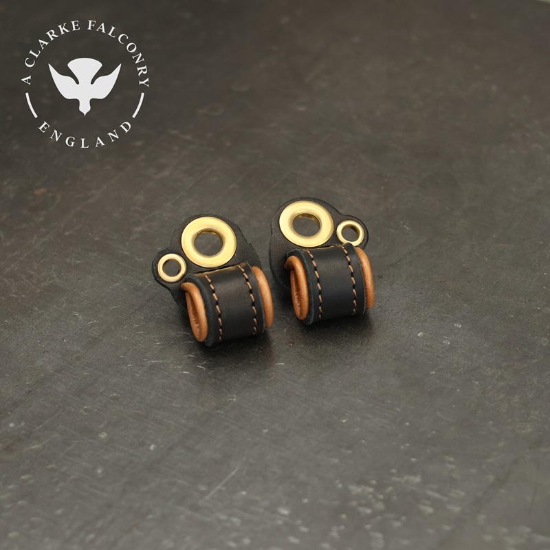 A Clarke Lined removable anklets with an additional eyelet for attaching bells or telemetry to.